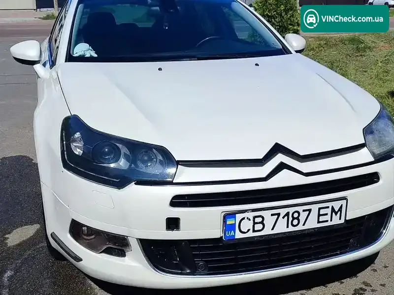 Citroen C5 2013, фото з оголошення 2 з 11, VIN VF7RW4HLACL525170