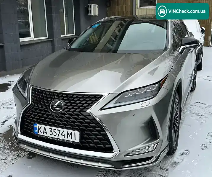 Lexus RX 2022, фото з оголошення 1 з 21, VIN JTJBZMCAX02060203