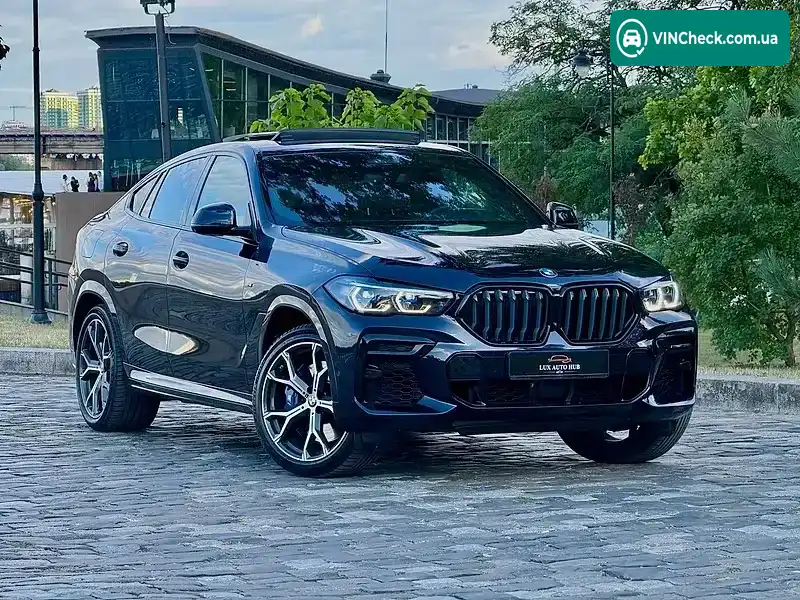 BMW X6 2021, фото з оголошення 1 з 20, VIN WBAGT610X09K31147