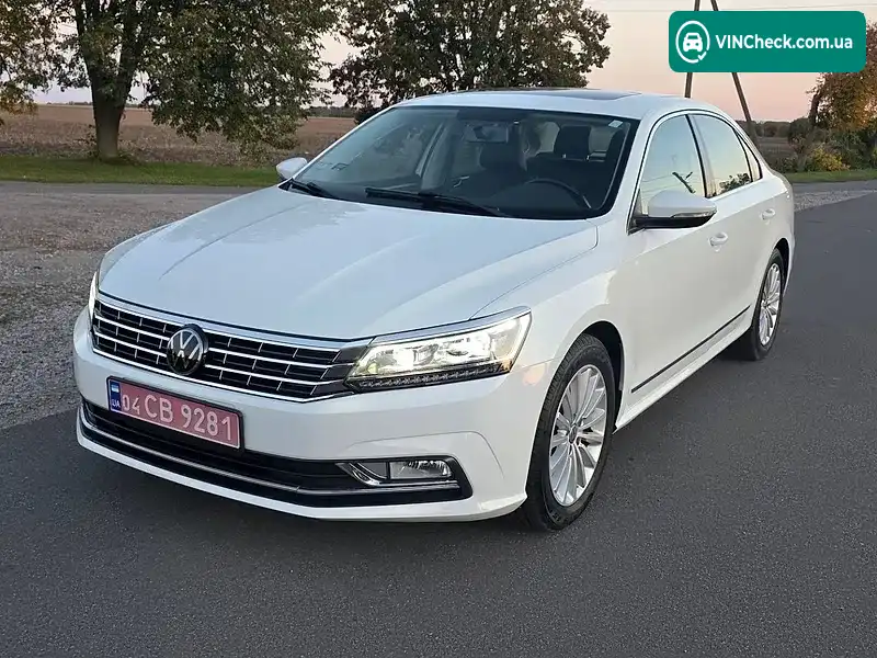 Volkswagen Passat 2016, фото з оголошення 1 з 17, VIN 1VWBT7A33HC024172