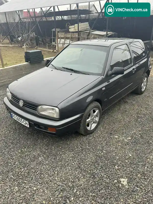 Volkswagen Golf 1997, фото з оголошення 2 з 10, VIN WVWZZZ1HZVB128339
