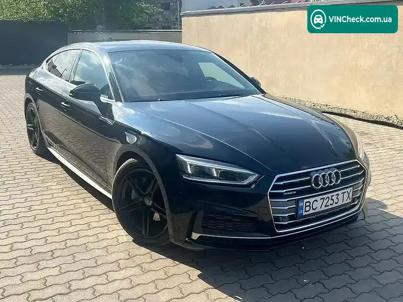 Audi A5 Sportback 2017, фото з оголошення 1 з 14, VIN WAUZZZF55JA029894
