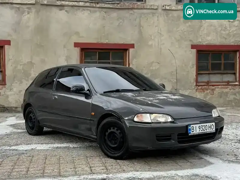 Honda Civic 1992, фото з оголошення 1 з 18, VIN JHMEG33200S007130