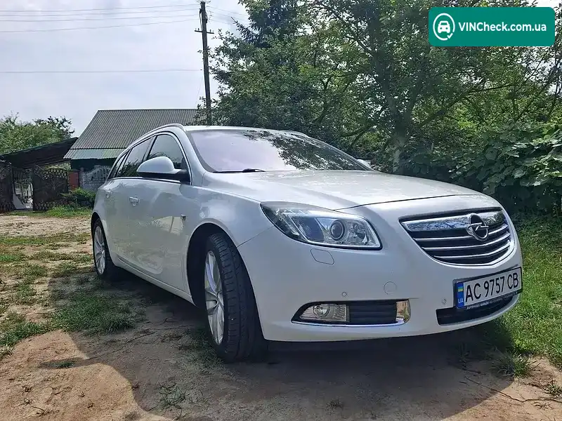 Opel Insignia 2013, фото з оголошення 1 з 20, VIN W0LGM8EN1D1115503
