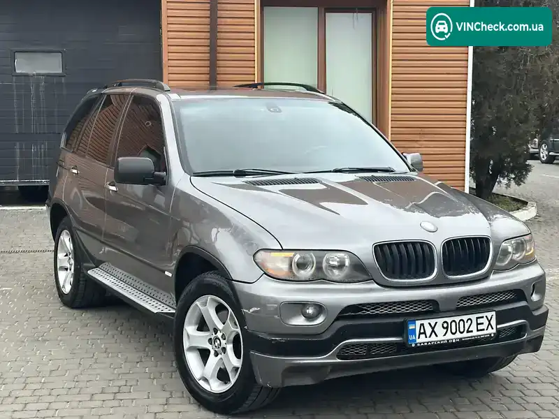 BMW X5 2004, фото з оголошення 1 з 21, VIN 5UXFA13524LU42429