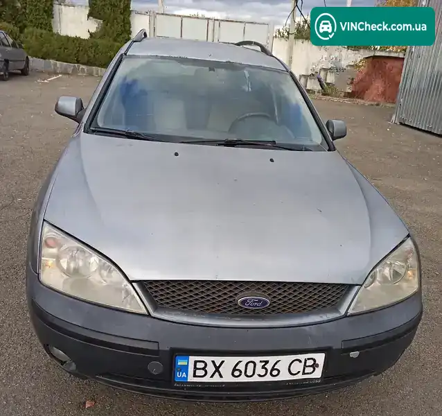Ford Mondeo 2001, фото з оголошення 1 з 16, VIN WF0WXXGBBW1M62901