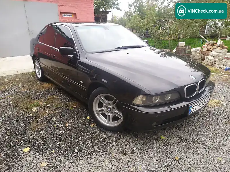 BMW 5 Series 2003, фото з оголошення 2 з 20, VIN WBADL81000GX69088