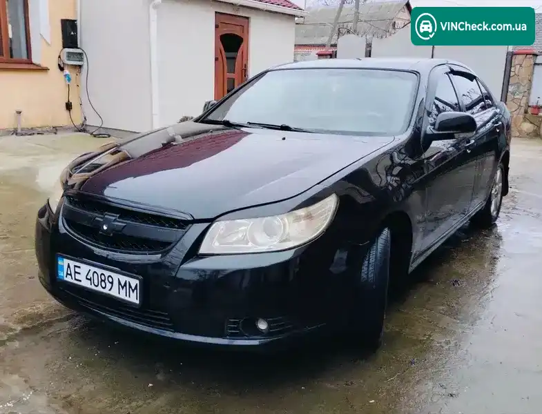 Chevrolet Epica 2007, фото з оголошення 2 з 9, VIN KL1LF69KE7B084534