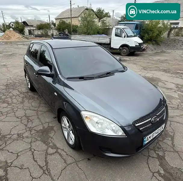 Kia Ceed 2008, фото з оголошення 2 з 17, VIN U5YFF24428L106118