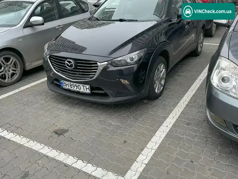 Mazda CX-3 2018, фото з оголошення 1 з 9, VIN JM1DKFB70K1419939