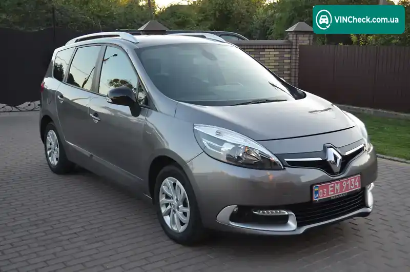 Renault Grand Scenic 2016, фото з оголошення 1 з 20, VIN VF1JZ89AH54617941
