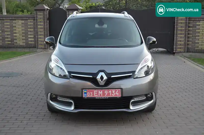 Renault Grand Scenic 2016, фото з оголошення 2 з 20, VIN VF1JZ89AH54617941