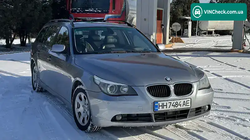 BMW 5 Series 2004, фото з оголошення 1 з 21, VIN WBANJ71000B511168