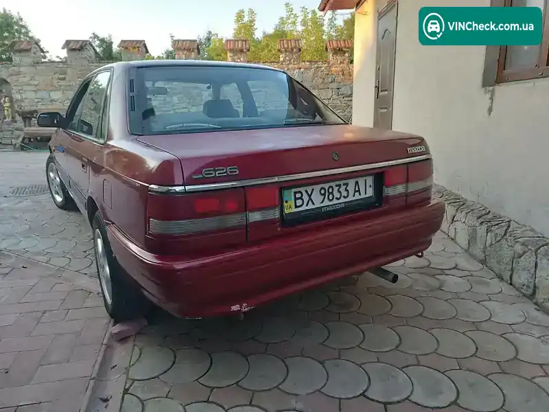 Mazda 626 1990, фото з оголошення 1 з 11, VIN JMZGD129201544860