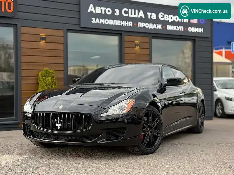 Maserati Quattroporte 2013, фото з оголошення 1 з 20, VIN ZAM56RRA7E1084819
