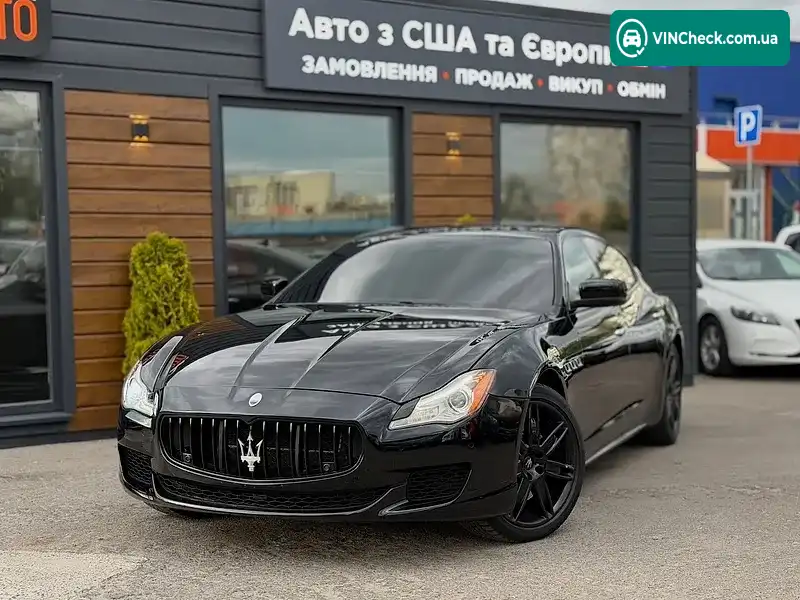 Maserati Quattroporte 2013, фото з оголошення 2 з 20, VIN ZAM56RRA7E1084819