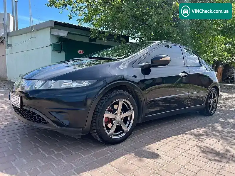 Honda Civic 2006, фото з оголошення 1 з 14, VIN SHHFK17407U000903