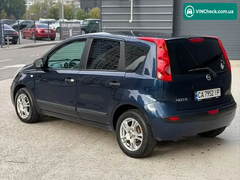 Nissan Note 2006, фото з оголошення 2 з 15, VIN SJNFAAE11U1103446