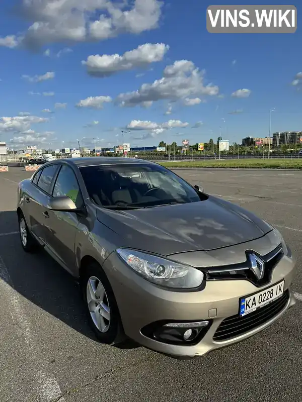Renault Fluence 2015, фото з оголошення 1 з 17, VIN VF1LZBL0E53680861
