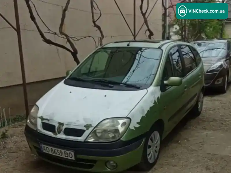 Renault Scenic 2000, фото з оголошення 1 з 5, VIN VF1JA04N522821670