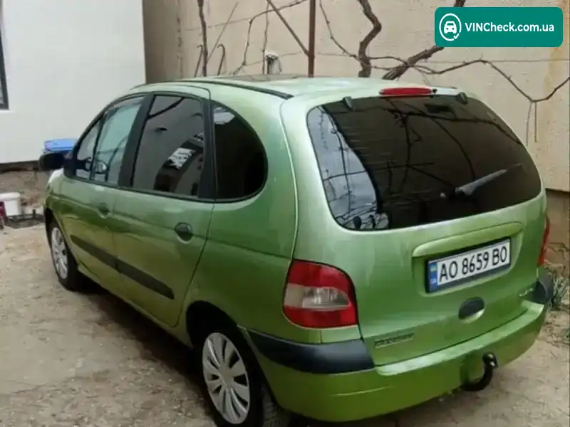 Renault Scenic 2000, фото з оголошення 2 з 5, VIN VF1JA04N522821670