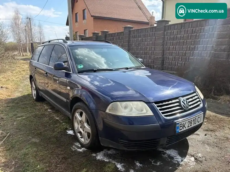 Volkswagen Passat 2003, фото з оголошення 1 з 20, VIN WVWZZZ3BZ3E362211