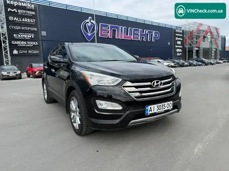 Hyundai Santa FE 2013, фото з оголошення 1 з 21, VIN 5XYZW3LA9DG083620