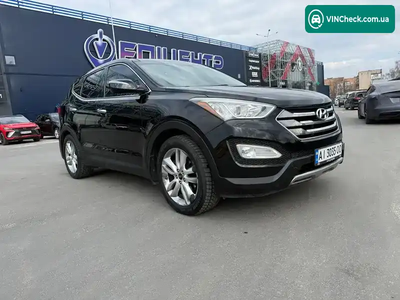 Hyundai Santa FE 2013, фото з оголошення 2 з 21, VIN 5XYZW3LA9DG083620