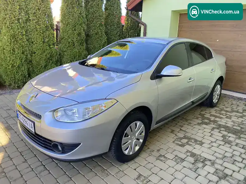 Renault Fluence 2010, фото з оголошення 2 з 20, VIN VF1LZB10544020768