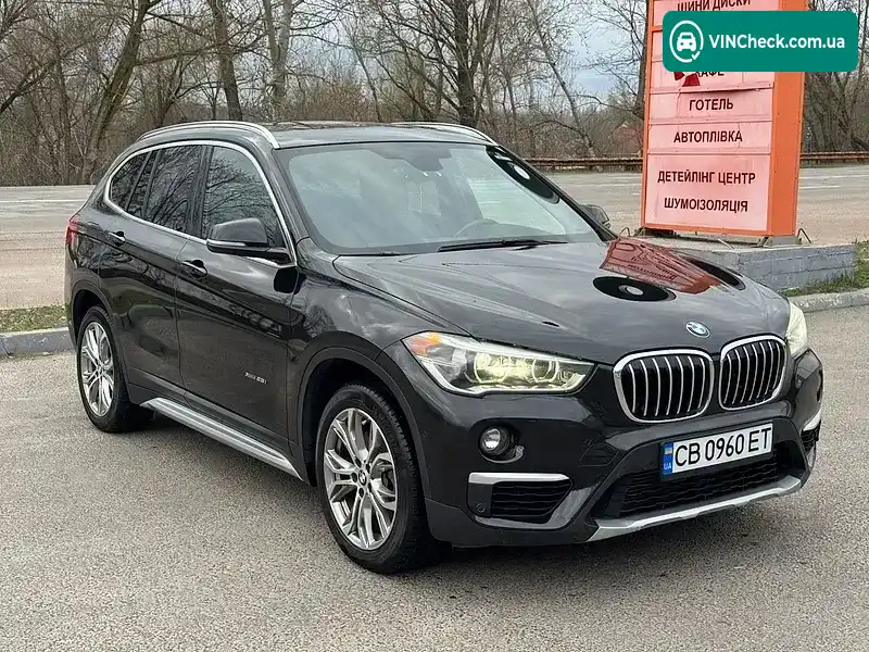 BMW X1 2017, фото з оголошення 2 з 12, VIN WBXHT3C36H5F82160