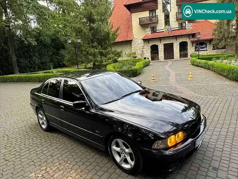 BMW 5 Series 2001, фото з оголошення 1 з 20, VIN WBADT21090GZ06655