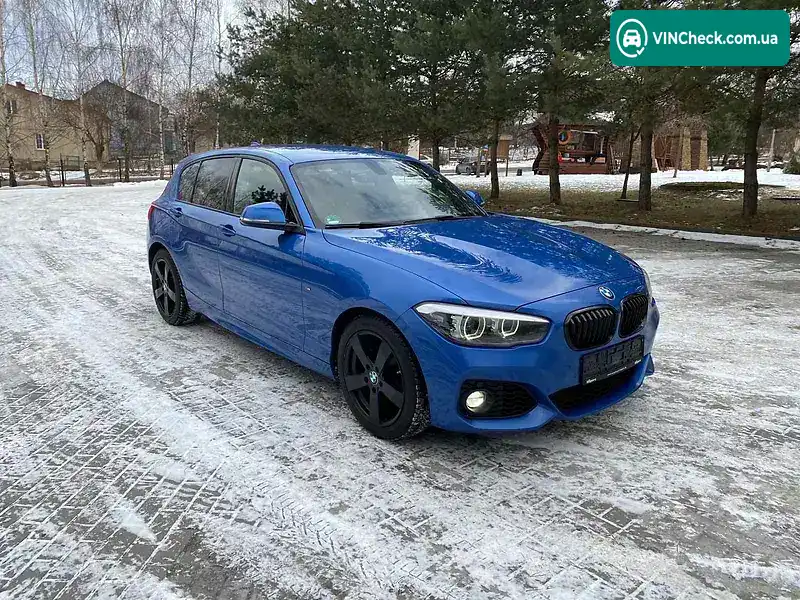 BMW 1 Series 2018, фото з оголошення 2 з 20, VIN WBA1S510607B64578