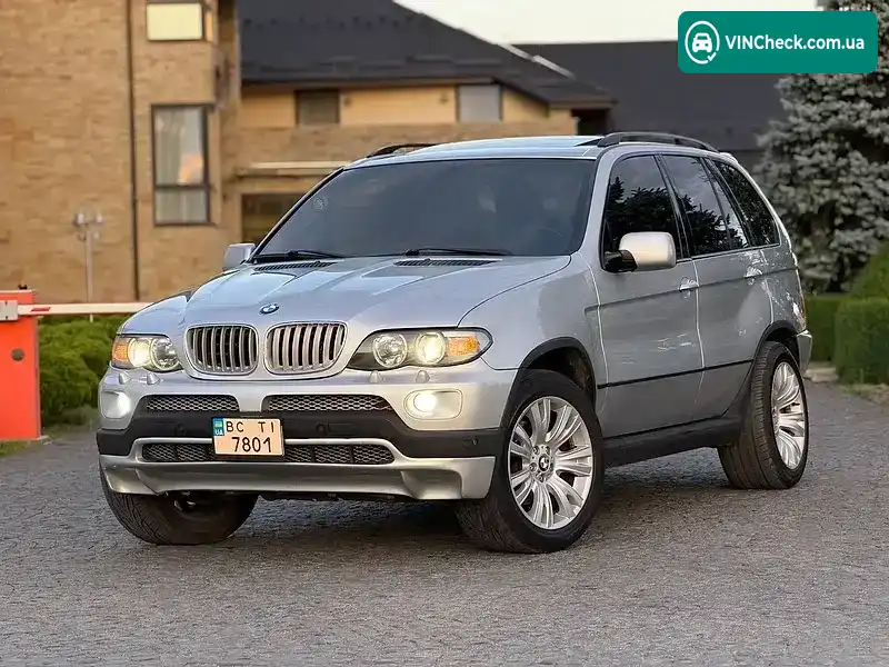 BMW X5 2004, фото з оголошення 1 з 20, VIN WBAFB71030LV46279