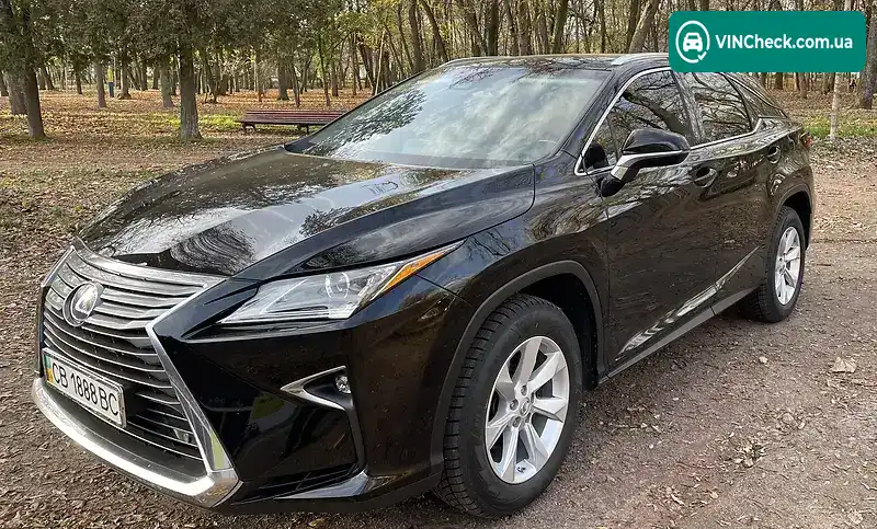 Lexus RX 2017, фото з оголошення 1 з 12, VIN 2T2BZMCA5HC124336