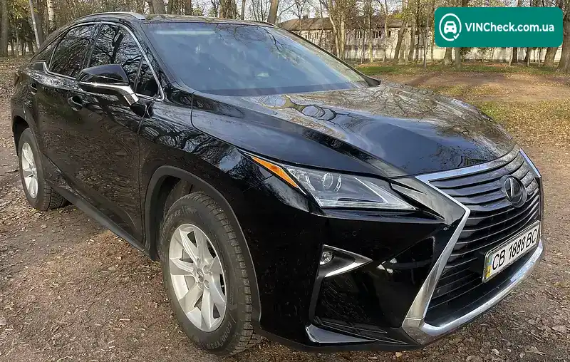 Lexus RX 2017, фото з оголошення 2 з 12, VIN 2T2BZMCA5HC124336