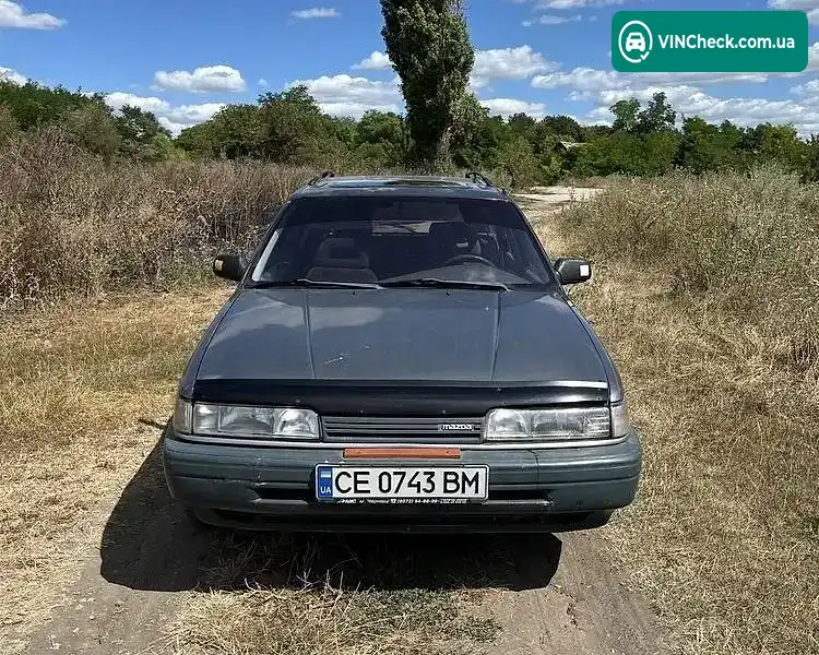 Mazda 626 1990, фото з оголошення 2 з 9, VIN JMZGV12D201108052