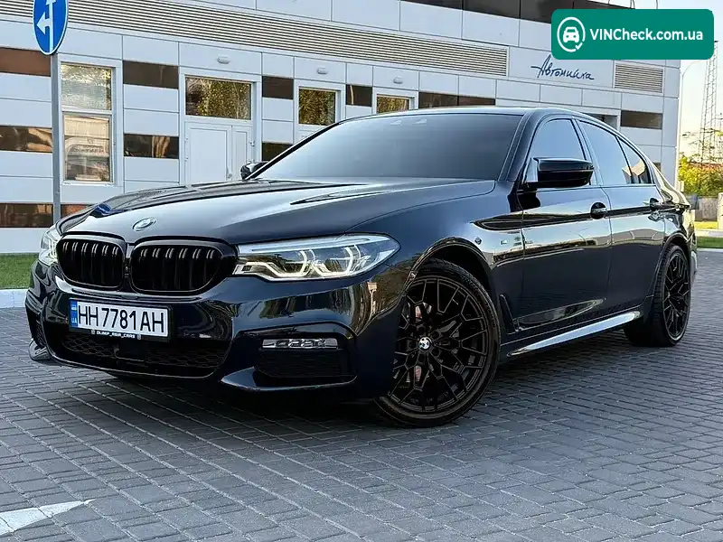 BMW 5 Series 2017, фото з оголошення 1 з 20, VIN WBAJC5102JWB86016
