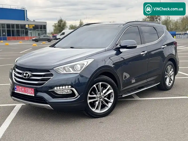 Hyundai Santa FE 2016, фото з оголошення 1 з 20, VIN KMHSW81UBGU647289