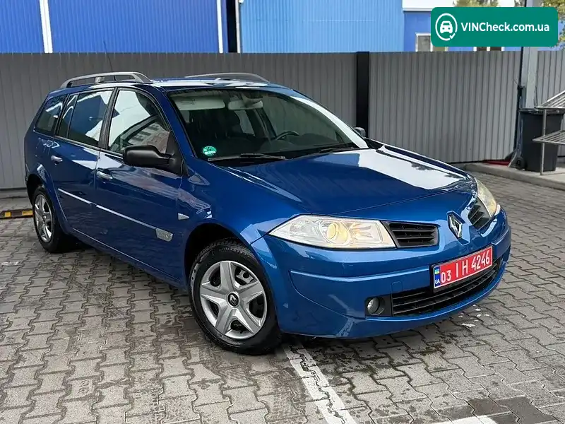 Renault Megane 2007, фото з оголошення 1 з 20, VIN VF1KM1R0H36598428