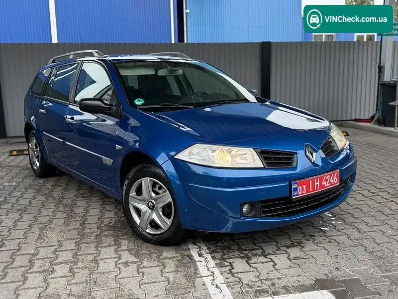Renault Megane 2007, фото з оголошення 2 з 20, VIN VF1KM1R0H36598428