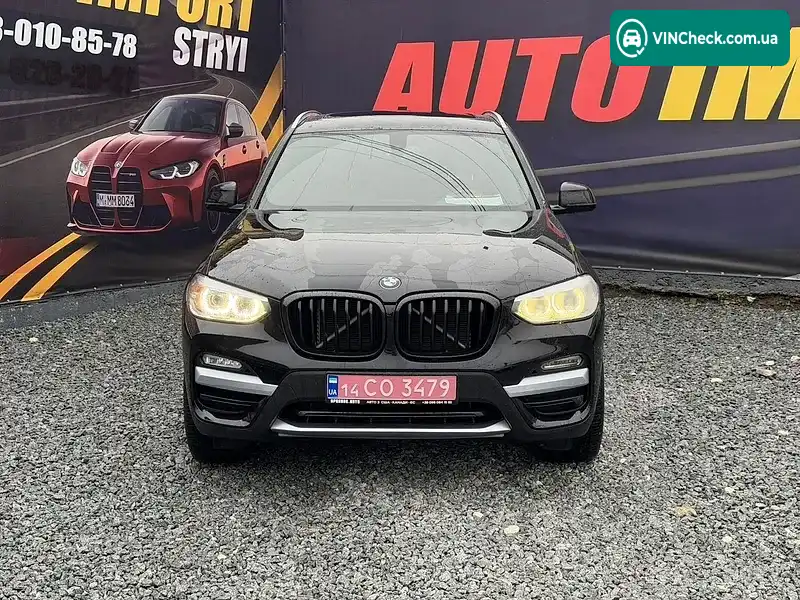 BMW X3 2017, фото з оголошення 2 з 20, VIN 5UXTR9C55JLC79218