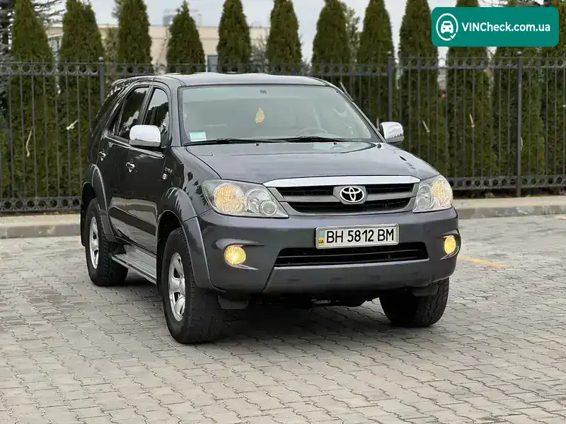 Toyota Fortuner 2008, фото з оголошення 1 з 20, VIN MHFYX59G308006365