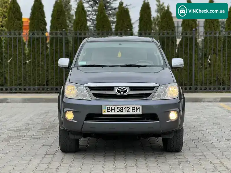 Toyota Fortuner 2008, фото з оголошення 2 з 20, VIN MHFYX59G308006365