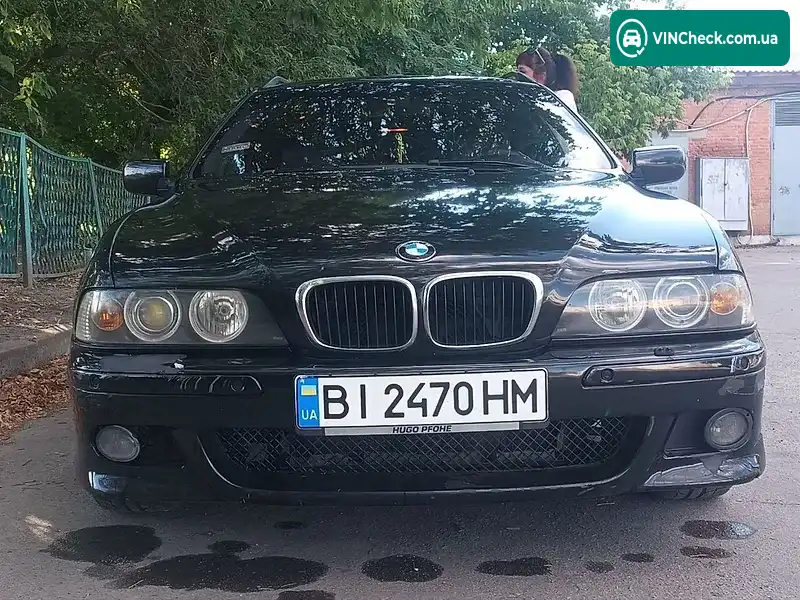 BMW 5 Series 2003, фото з оголошення 1 з 16, VIN WBADS41000GU95600