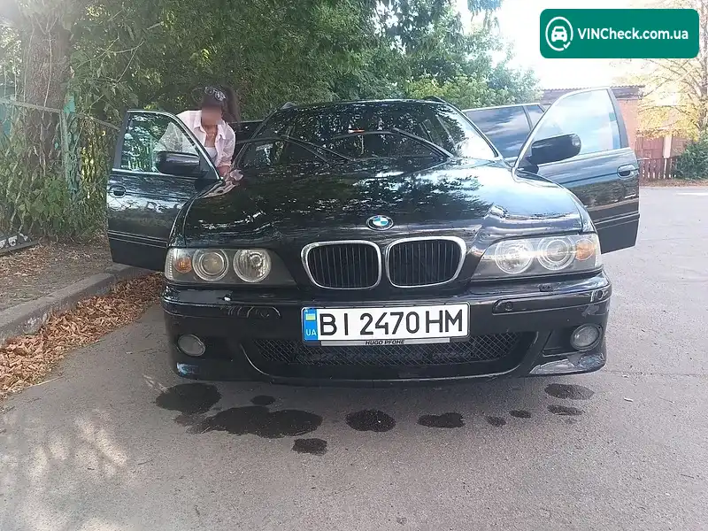 BMW 5 Series 2003, фото з оголошення 2 з 16, VIN WBADS41000GU95600