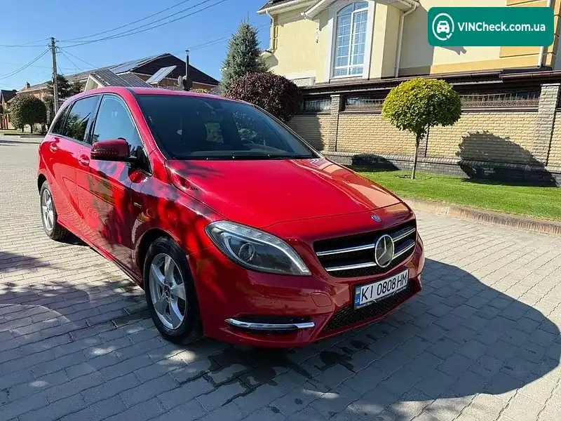 Mercedes-Benz B-Class 2012, фото з оголошення 2 з 16, VIN WDD2462001J055484