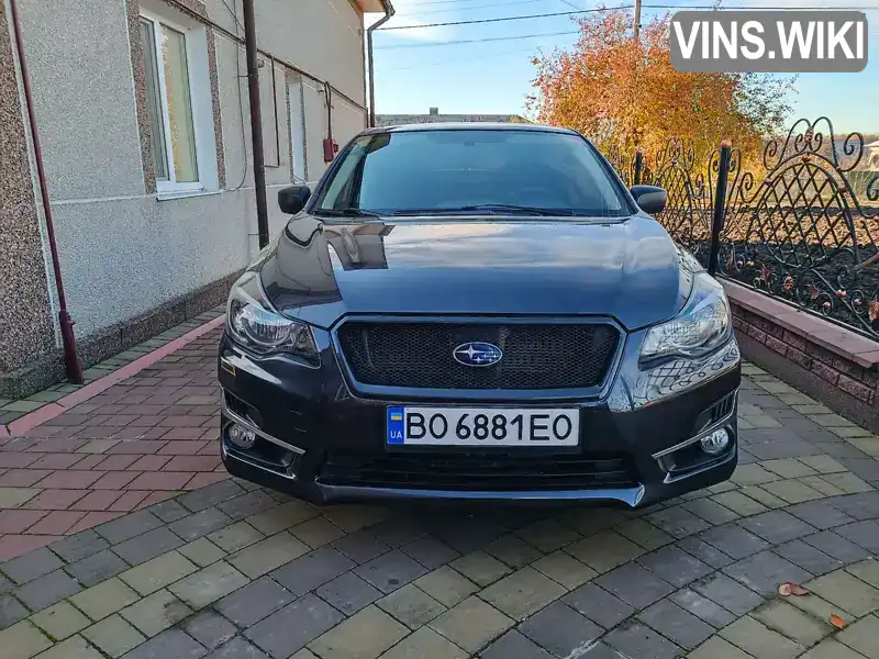Subaru Impreza 2016, фото з оголошення 1 з 16, VIN JF1GPAA68G9276733