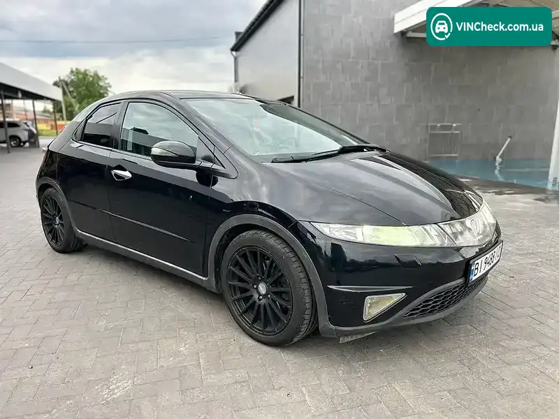 Honda Civic 2008, фото з оголошення 2 з 20, VIN SHHFK28608U043050