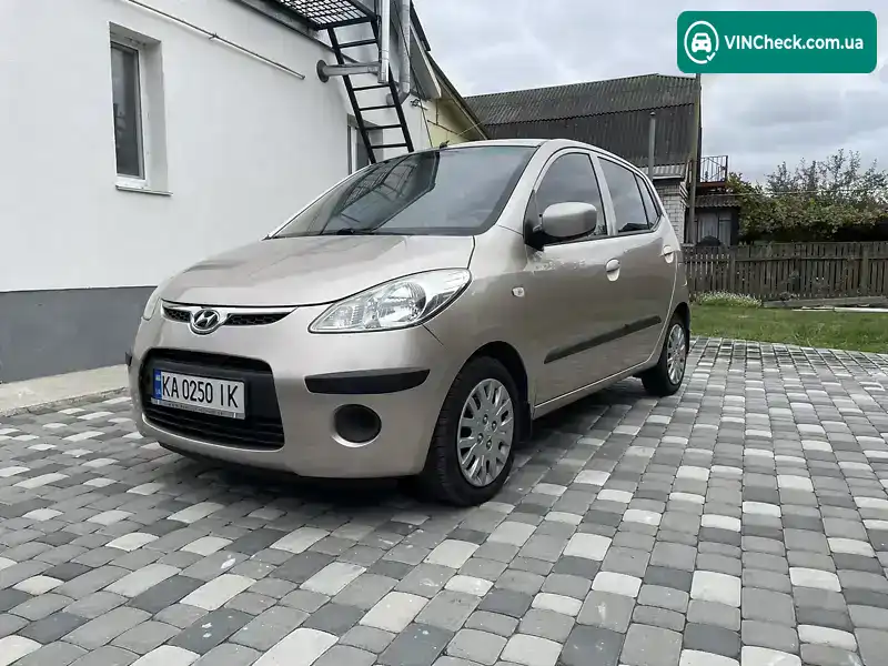 Hyundai i10 2008, фото з оголошення 2 з 21, VIN MALAM51BP8M100350