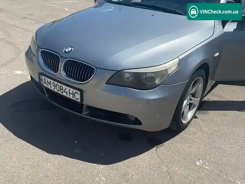 BMW 5 Series 2005, фото з оголошення 1 з 9, VIN WBANE51070B965829